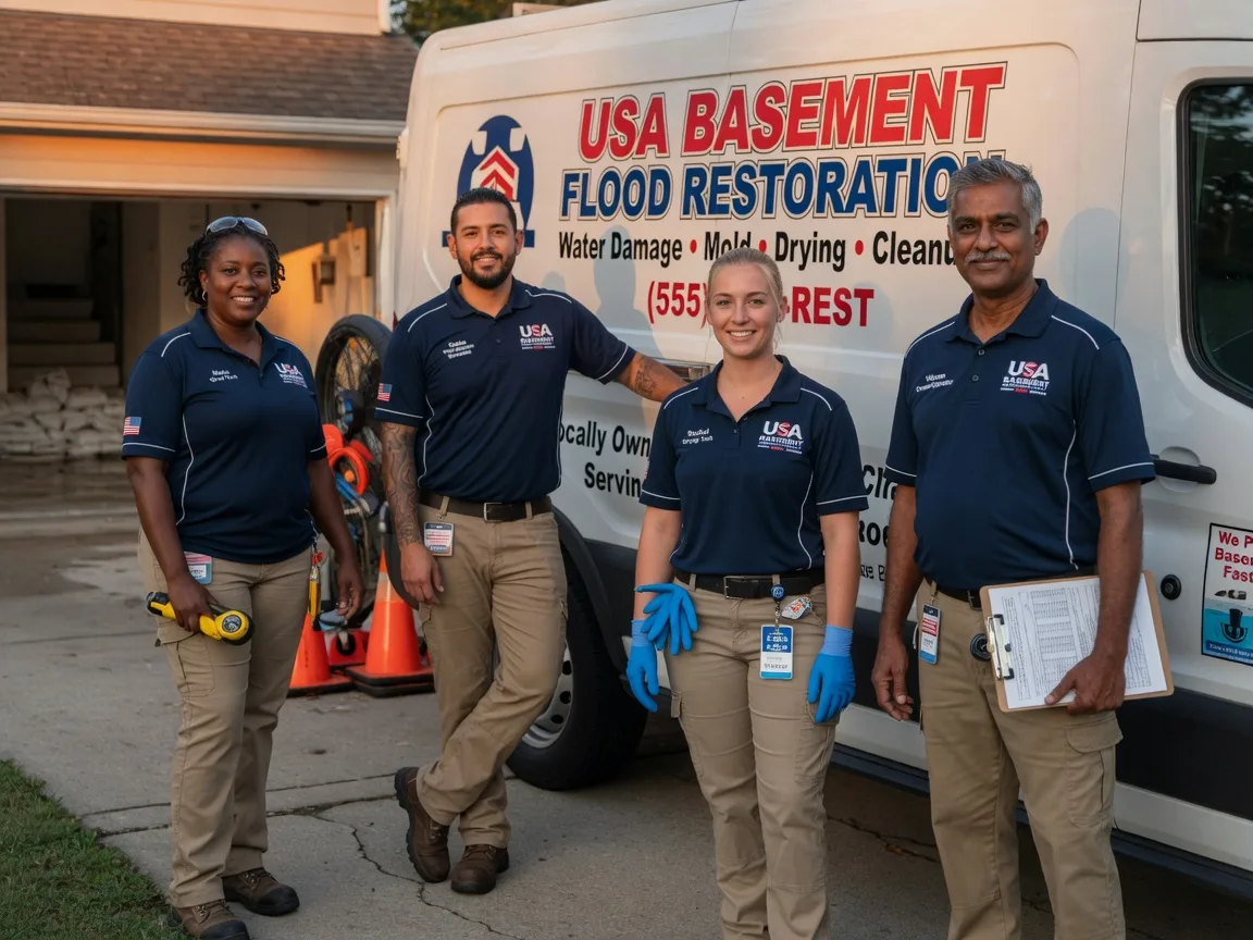 Basement Flood Cleanup company in Fort Necessity, LA