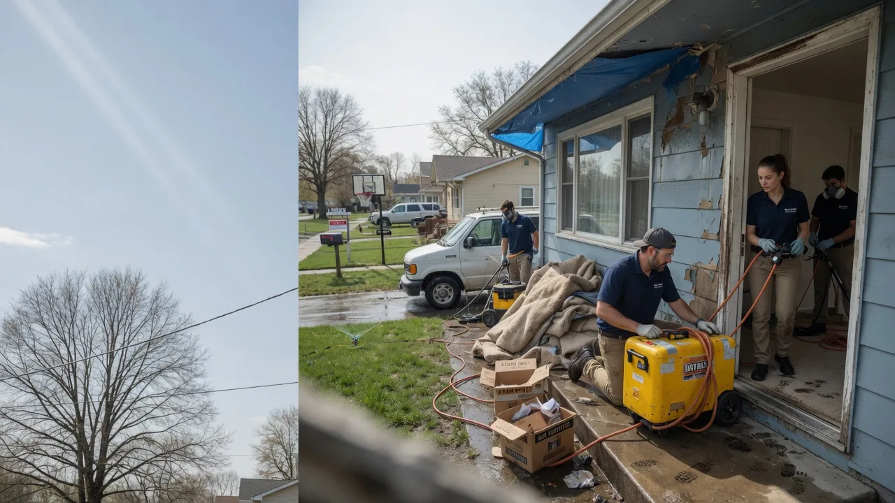 Basement Flood Cleanup in Fort Necessity, LA near me